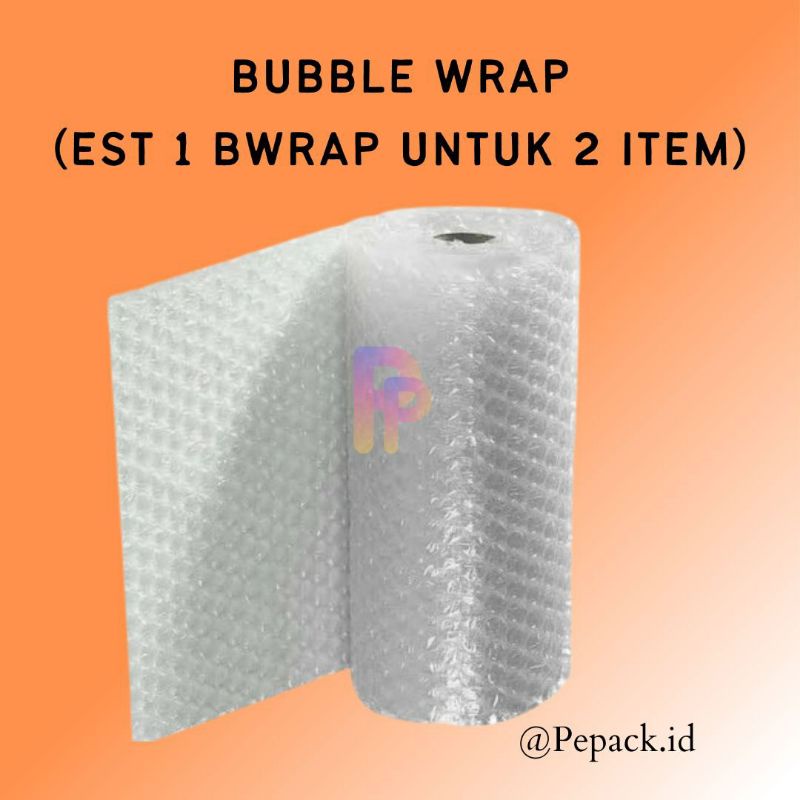 

Tambahan Bubblewrap untuk keamanan produk