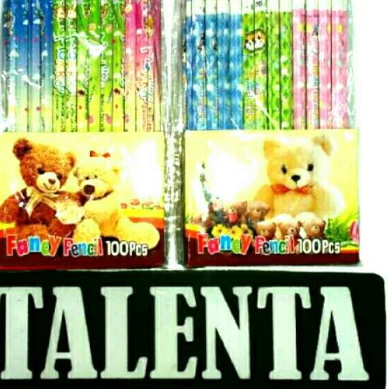 

Best Seller|SQ38|Pensil Fancy 2B - 100 Pcs