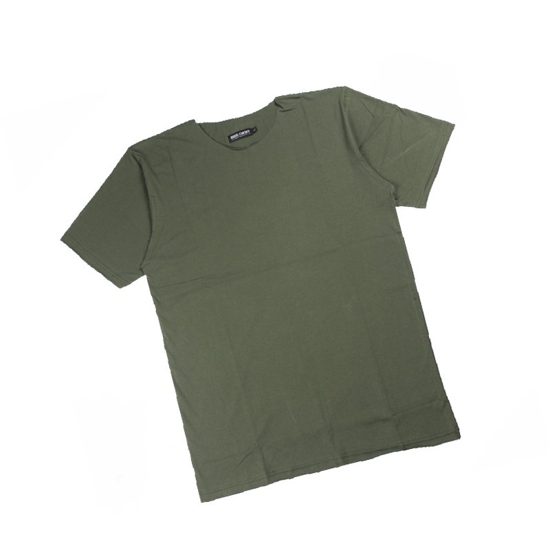 Basic UNFINISHED T-Shirt  Army Pria & Wanita Lengan Pendek Cotton Combat 30s PREMIUM