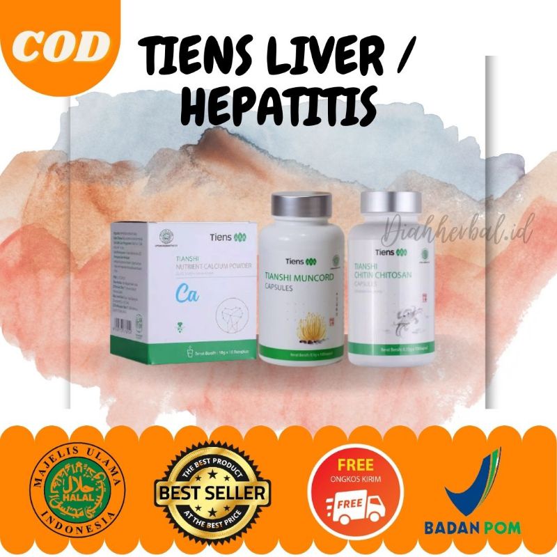 TIENS LIVER HEPATITIS SUPLEMEN HERBAL
