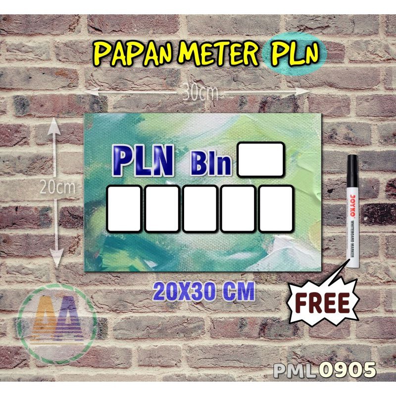 

Papan Meter Listrik PLN PAM motif Unik - Lukis 05 - Toko2A