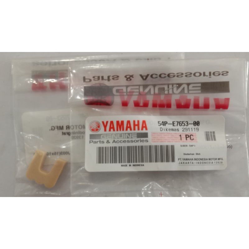 KLIP SLIDER TUTUP RUMAH ROLLER ORIGINAL YAMAHA MIO J,MIO M3 / SLIDER 54P-E7653-00