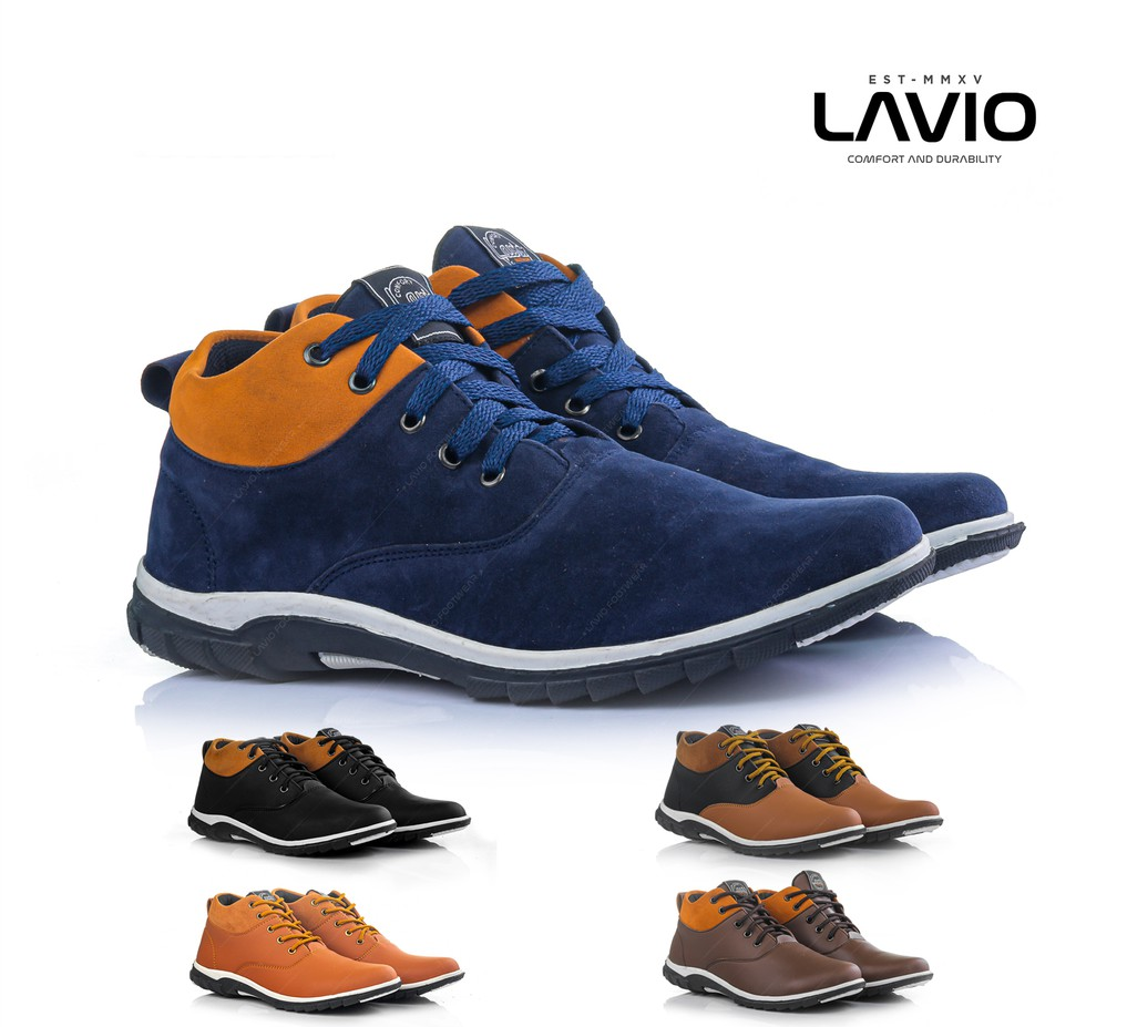 Lavio Sepatu Pria Casual Mozka Original