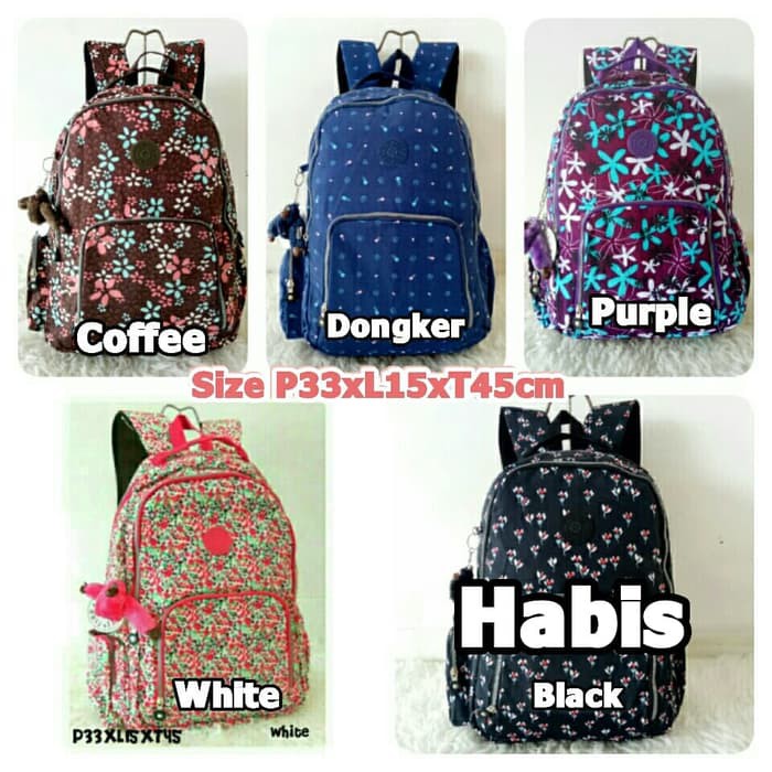 Tas Ransel Kipling Motif Jumbo KP7029