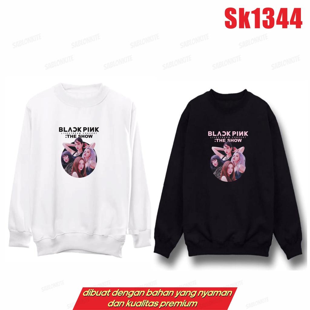 MURAH!!! SWEATER HOODIE BLACKPINK THE SHOW SK1344 UNISEX