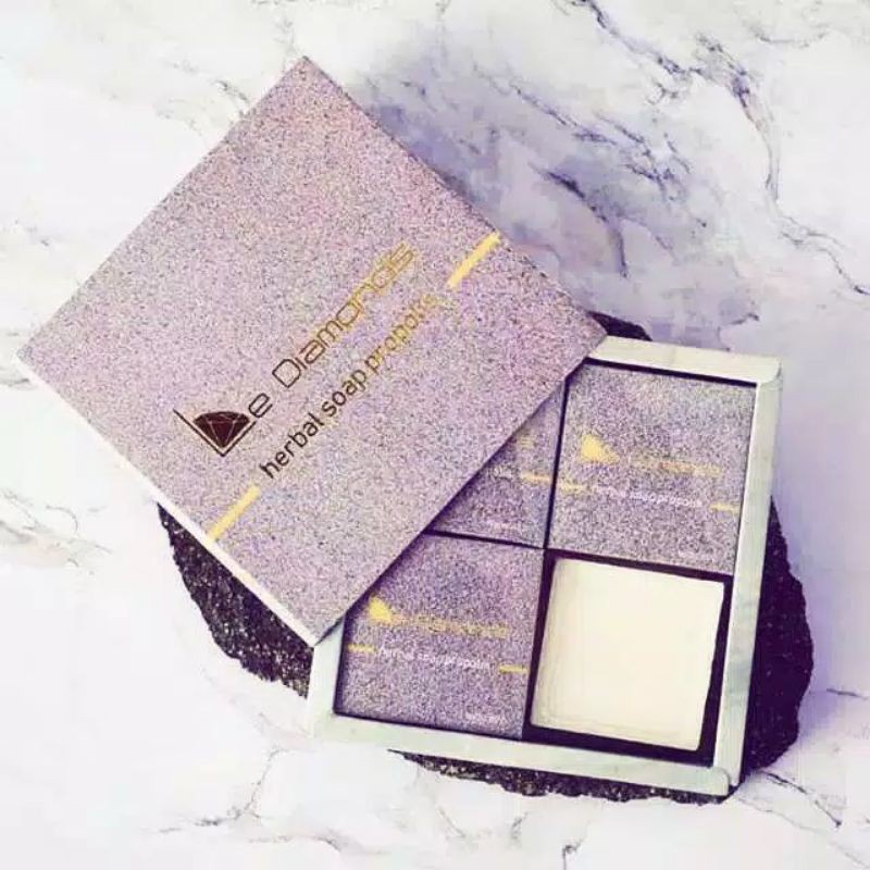 Propolis Soap Le Diamonds Penghilang Jerawat