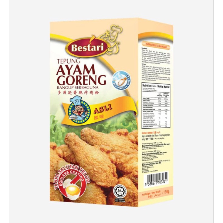 

Tepung Ayam Goreng Bestari