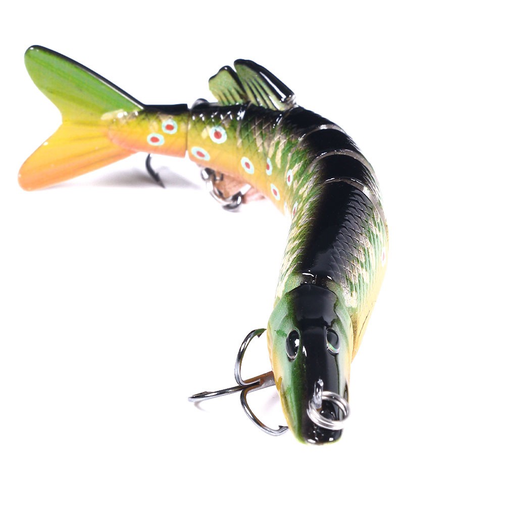 Hengjia Umpan Pancing Hard Bait Bentuk Ikan Imitasi 7 Bagian Berat 18.5g / 67.5g