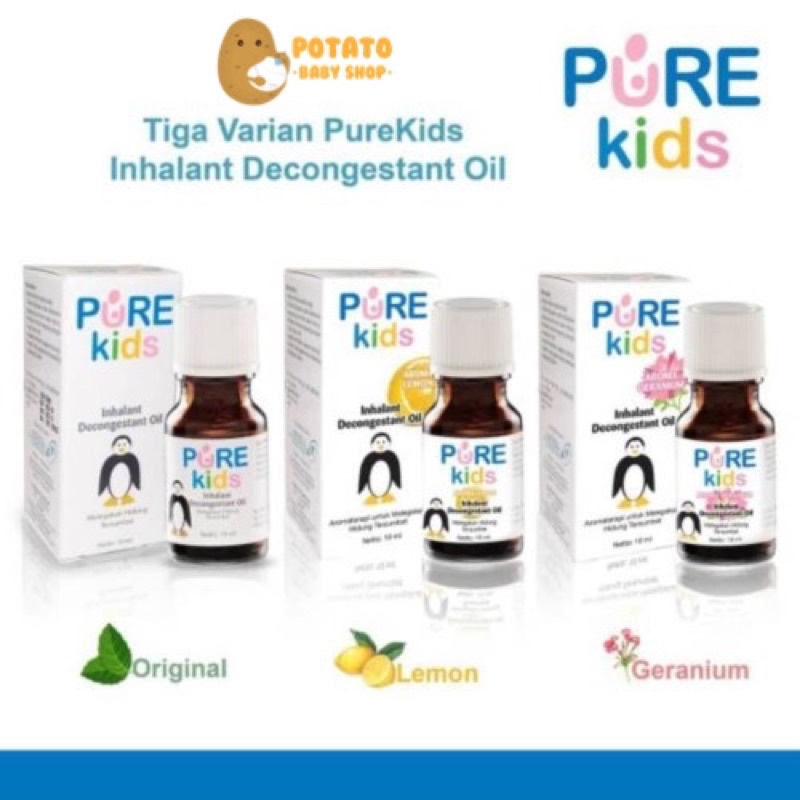 Pure Kids Inhalant Decongestant Oil