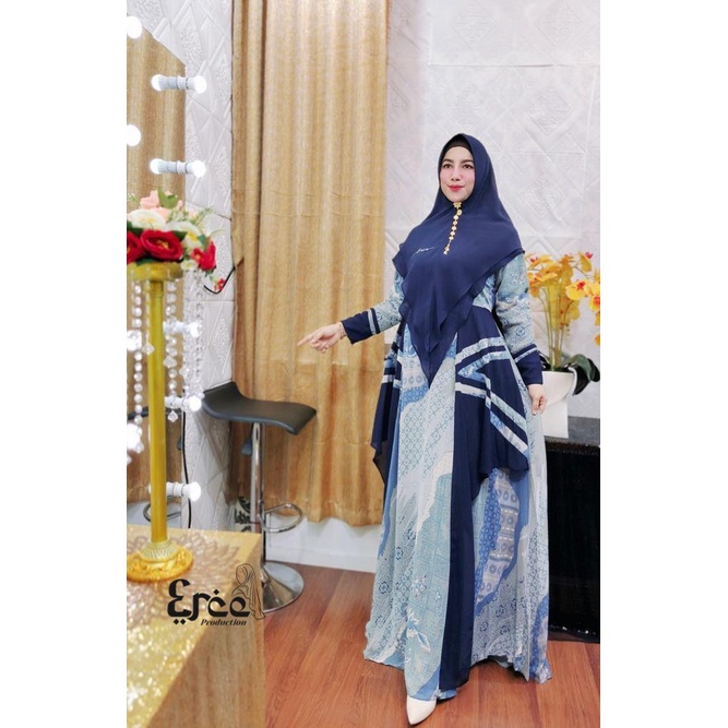 MELISSA SERIES BY ERCE Production_Gamis Syari Kekinian Terlaris Termurah Bestseller