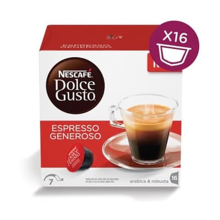 

#HANDCARRY Nescafe Dolce Gusto Espresso Generoso 16s - UFOHCR2428