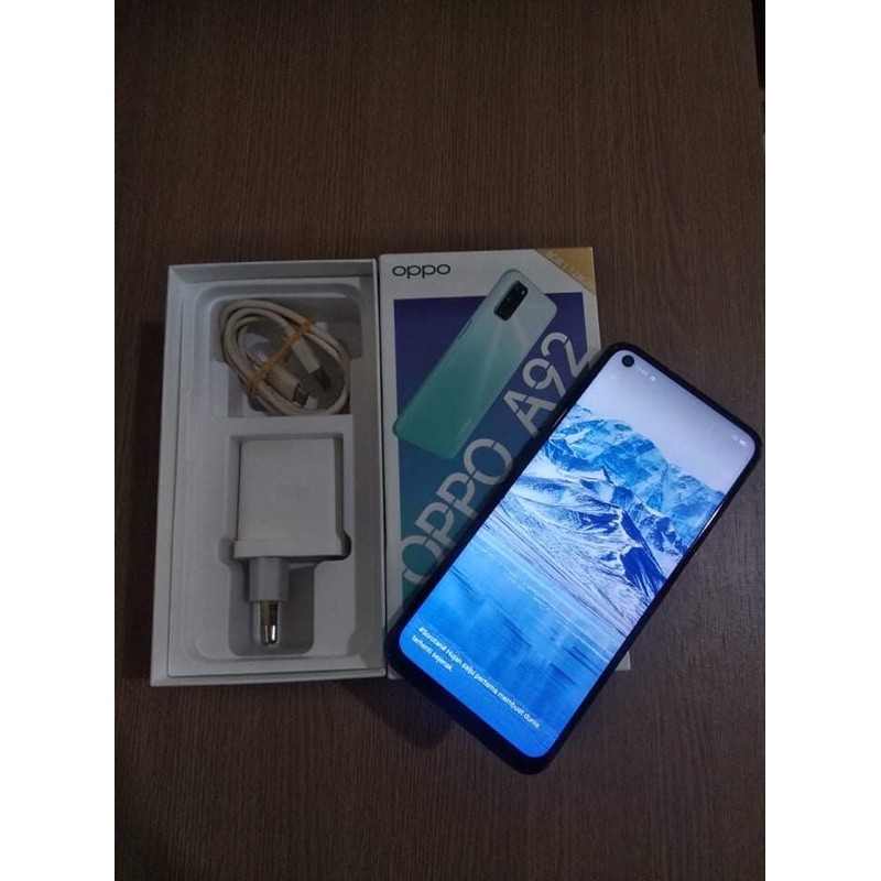 jual hp bekas Oppo A92 Ram 8/128gb seken second berkualitas