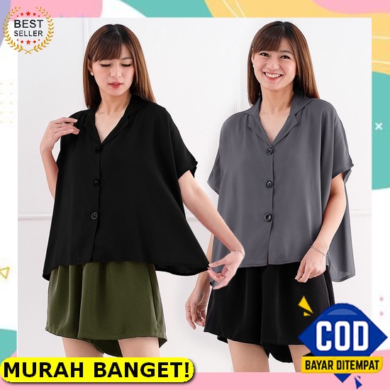 Blouse Wanita Black Colour Hitam Desain Terbaru 2022 / Blouse Nyaman Dipakai Dan Elegan / Baju Elega