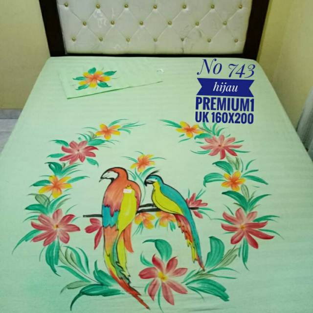 

Sprei Lukis Tangan motif Hewan READY