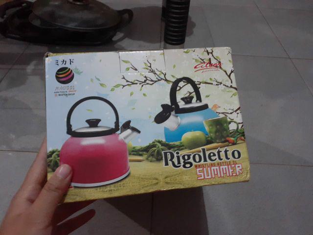 Teko Bersiul 3 Liter Summer / Whistling Kettle / Ceret Teko Masak Bunyi Siul