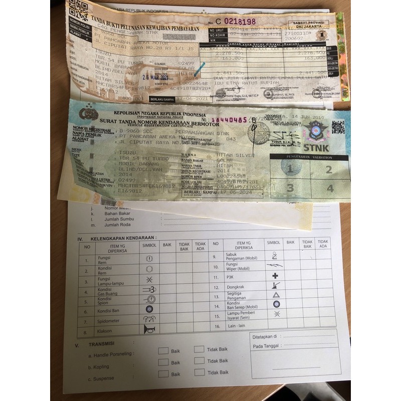 

KERTAS ESEK MOTOR/MOBIL