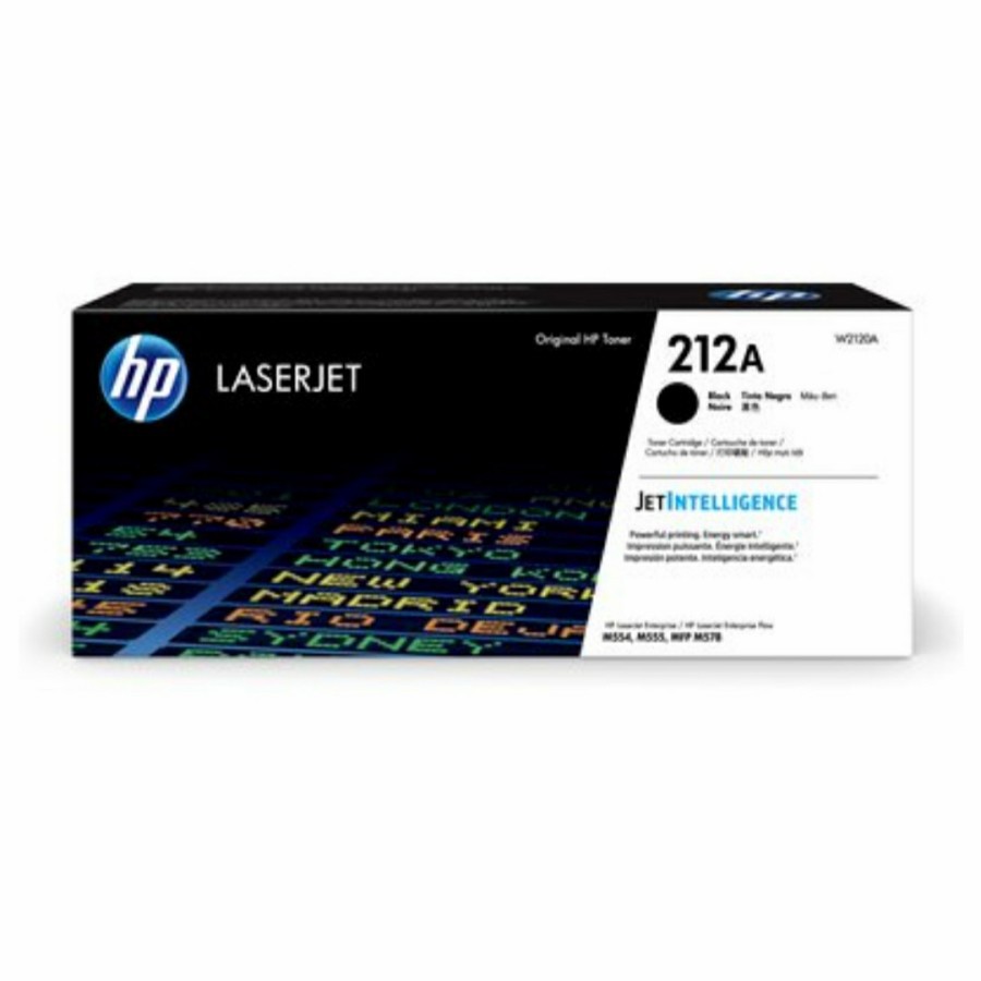 Toner HP 212A Black For Printer M554 M555 MFP M578 Original