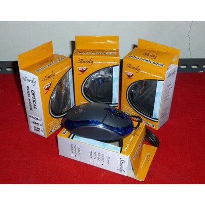 Mouse PS2 sturdy ( Colokan Bulat ) By PBO