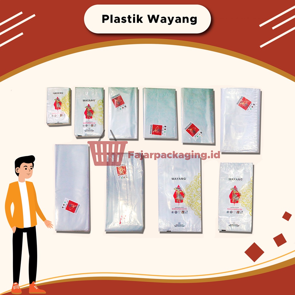 Plastik PP Cap Wayang 60x100