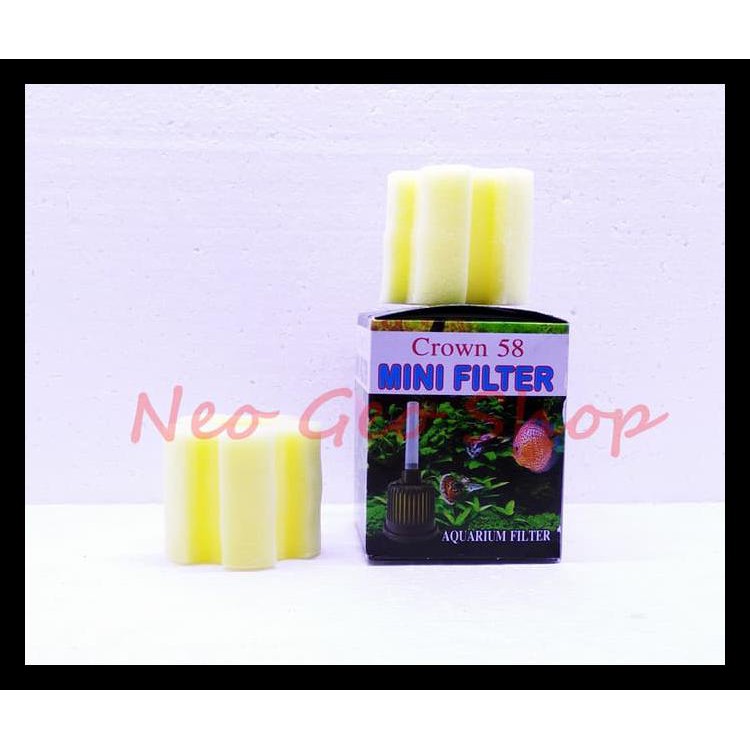 PRODUK BAIK REFILL BUSA MINI FILTER AQUARIUM AQUASCAPE PALING LAKU