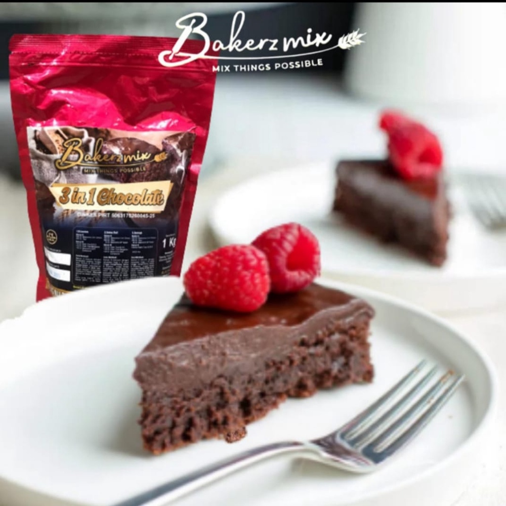 

Tepung Multiguna Bakerzmix 3 in 1 Chocolate