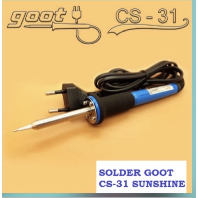 SOLDER GOOT CS -31 SUNSHINE ORIGINAL  SOLDER CS-31