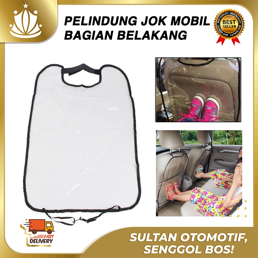 Pelindung Jok Belakang Mobil Anti Kotor / Car Seat Back Cover