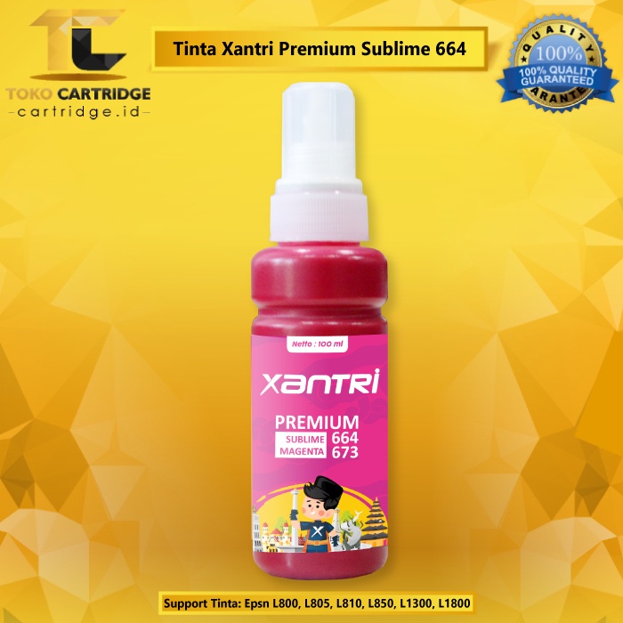 Tinta Sublim Premium Ink 664 673 Cyan magenta Yellow Black Light Sublimation Sublime transfer paper