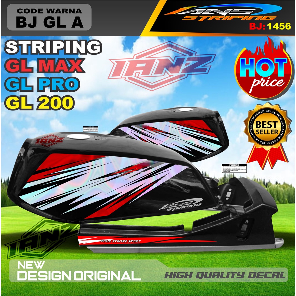 STRIPING GL MAX HOLOGRAM / STRIPING GL PRO MAX VARIASI HOLOGRAM / STRIPING GL