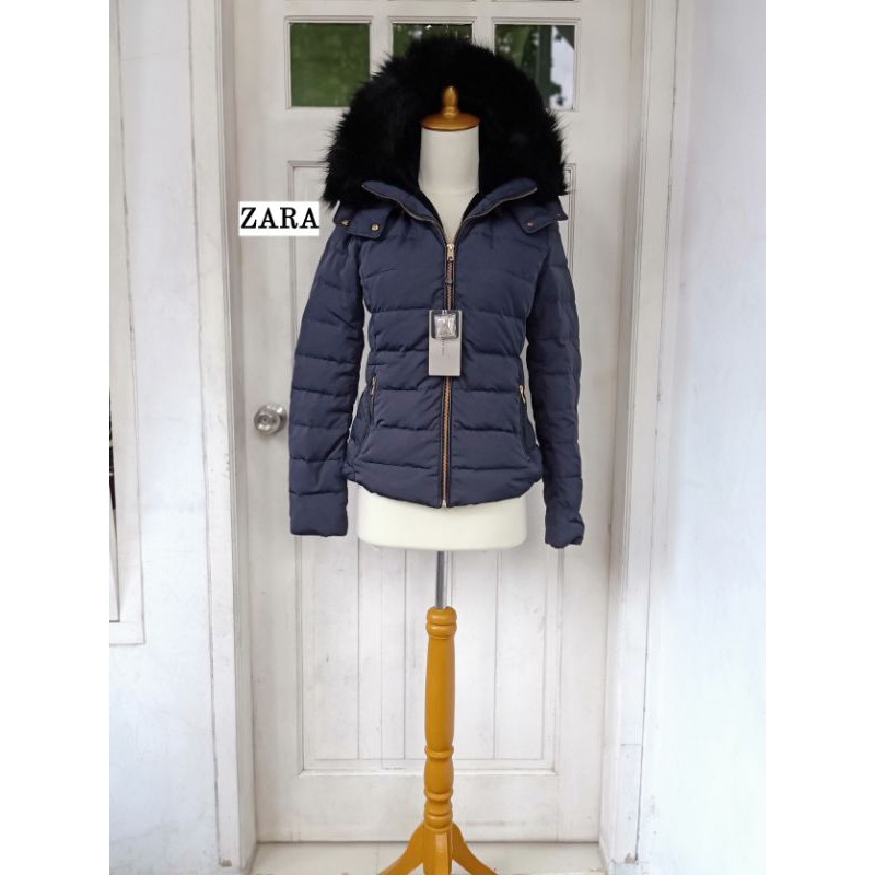 jaket/coat ZARA bulu angsa (new with tag)