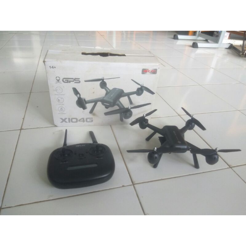 drone mjx 104g minus remot mati