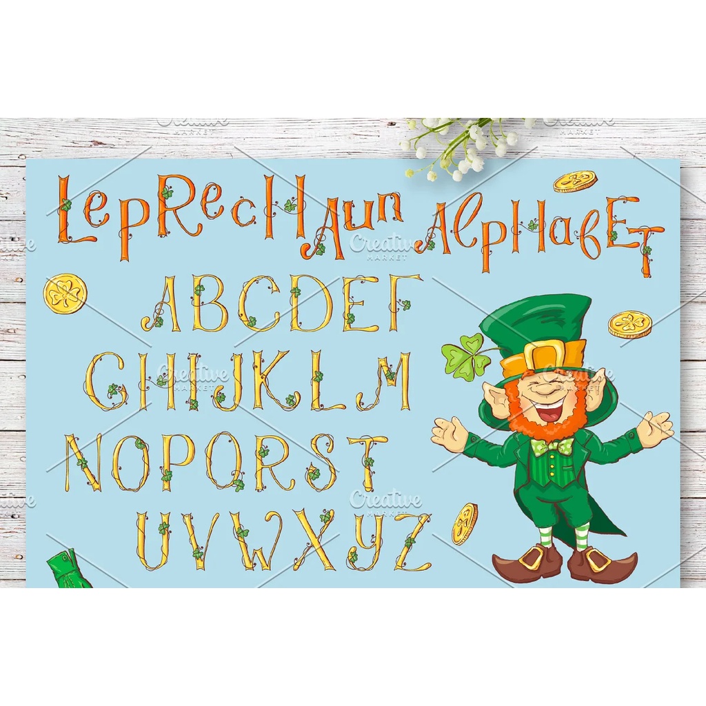 Leprechaun St. Patricks Day Set