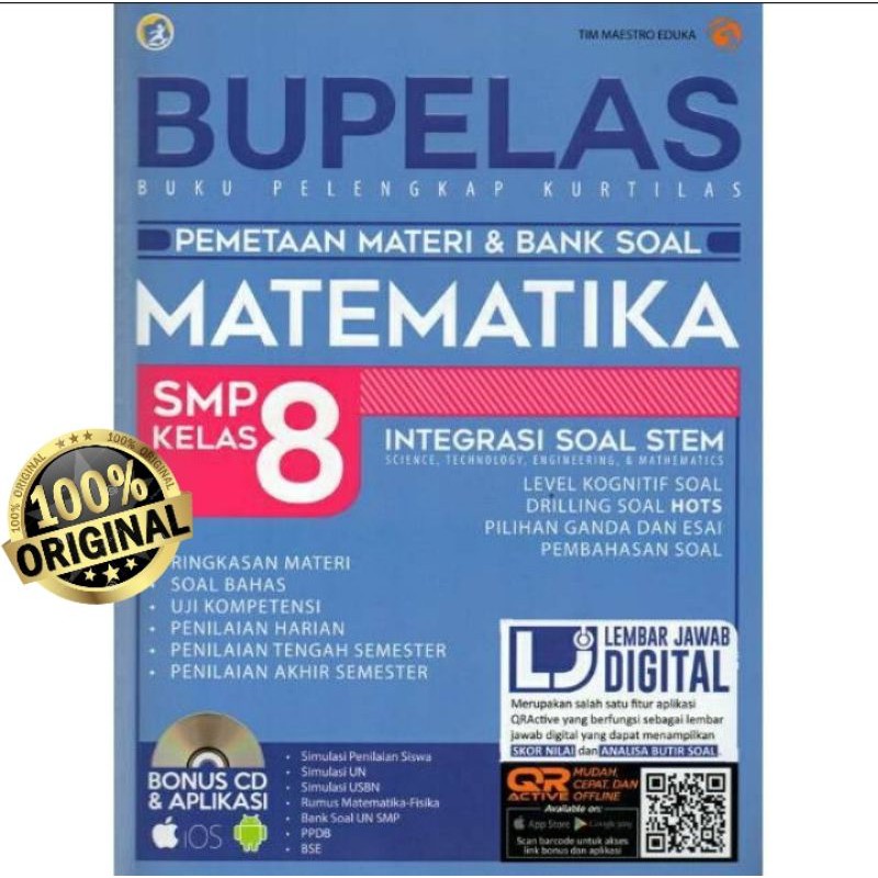 SMP/MTS KELAS 8 BUPELAS MATEMATIKA ~ TIM MAESTRO EDUKA