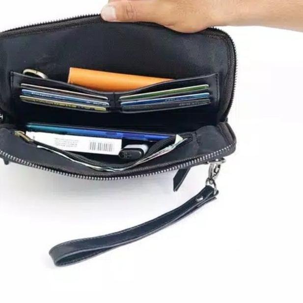 Parayu X Pennay Clucth Bag - Tas Tangan Kulit Pria Import Sworth V7745