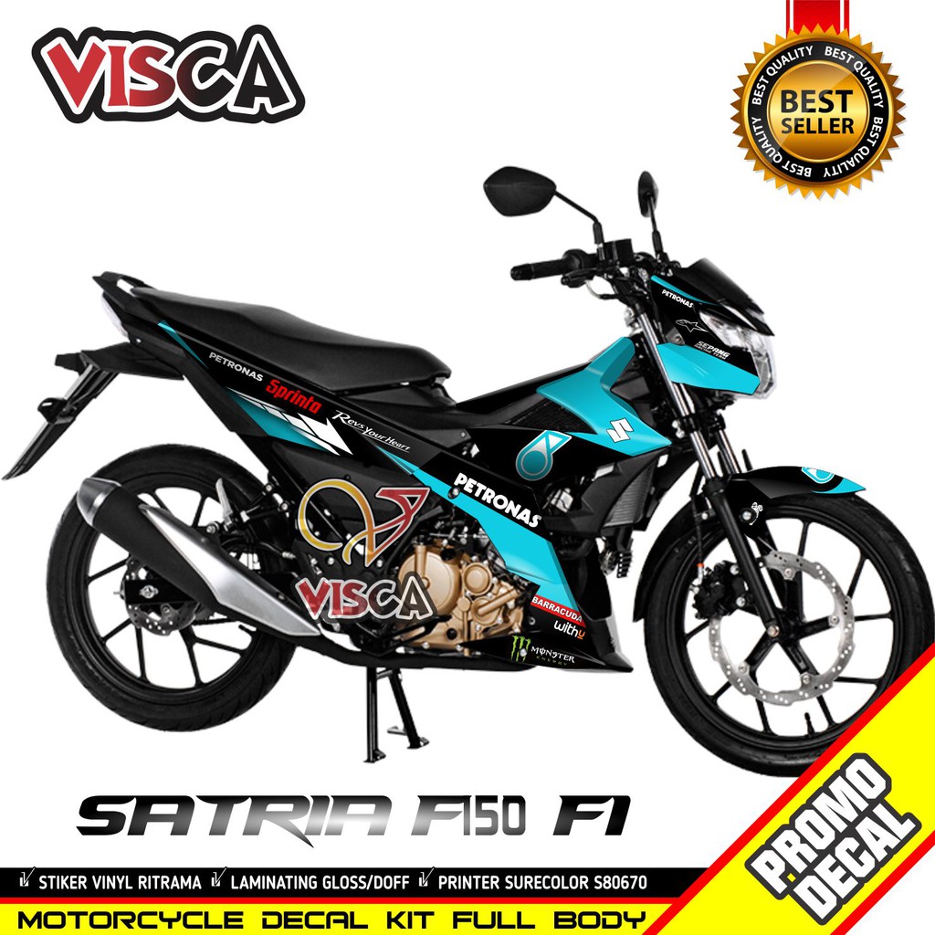 Decal Satria Fu 150 Injeksi Full Body Stiker Satria Fu 150 Injeksi Full Body Striping Satria Fu 150 