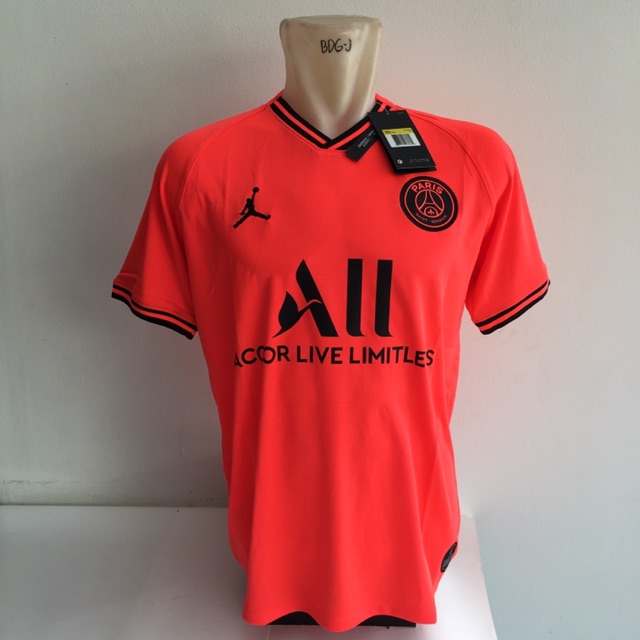 psg jordan orange jersey