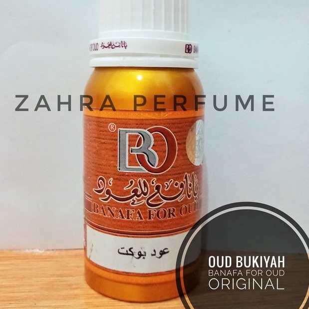 PARFUM MINYAK OUD BUKIYAH 3ML 6ML 12ML BY BANAFA FOR OUD