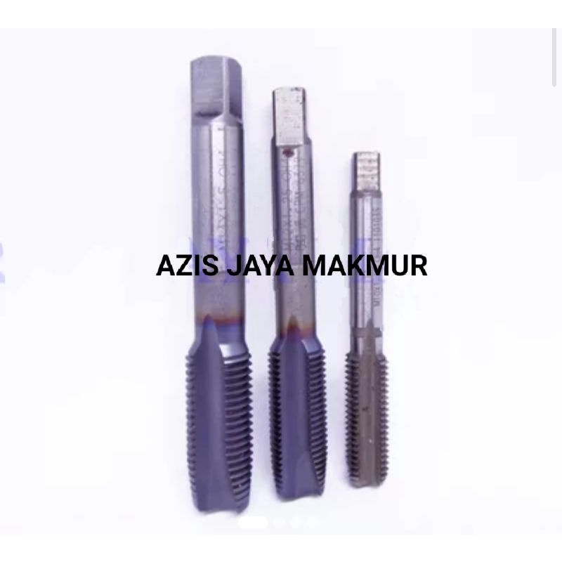 tap. hand tap set m10x1.25 m12x1.25 m14x1.5. tap baut 14 baut17 baut19
