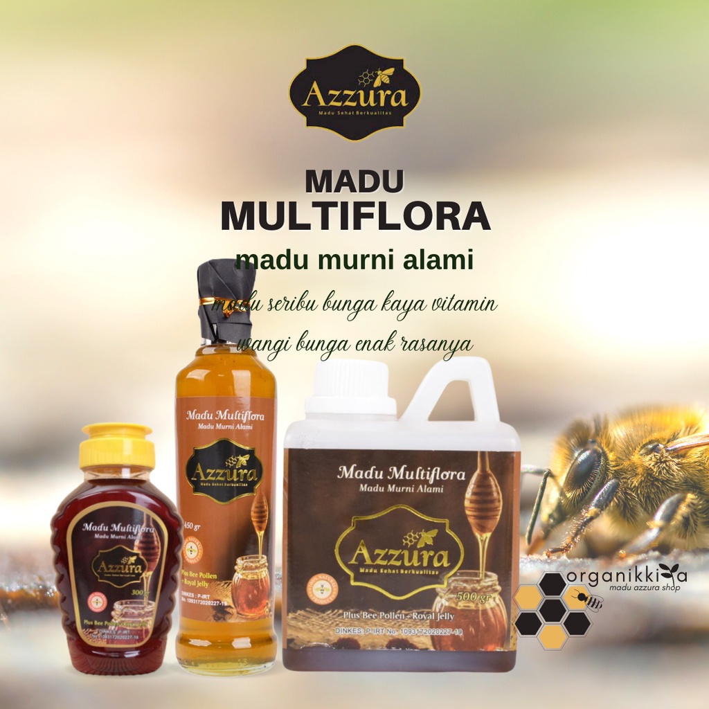 

Madu Multiflora - Azzura Madu Murni Nusantara