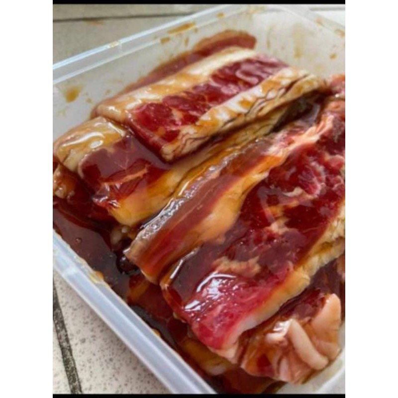 Daging Slice Shortplat Marinasi Bumbu Gochujang Shopee Indonesia