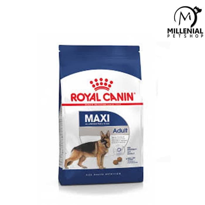 Makanan Anjing Royal Canin Maxi Adult 4kg Dog Food 4 kg Dry Food