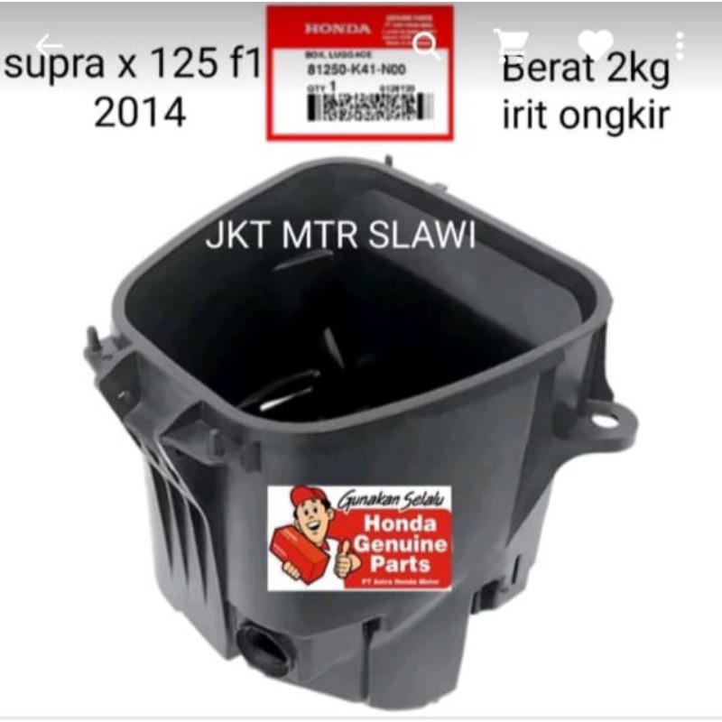 box bagasi supra fi 2014 ori honda ahm asli honda