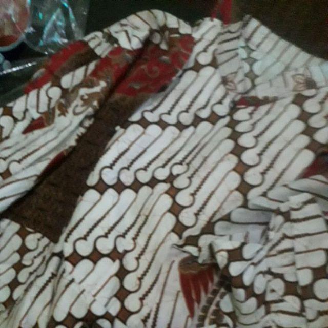 Batik Keluarga - Sania Ruffle Batik Couple Ori Ndoro Jowi Dnt Garansi Termurah Shopee -