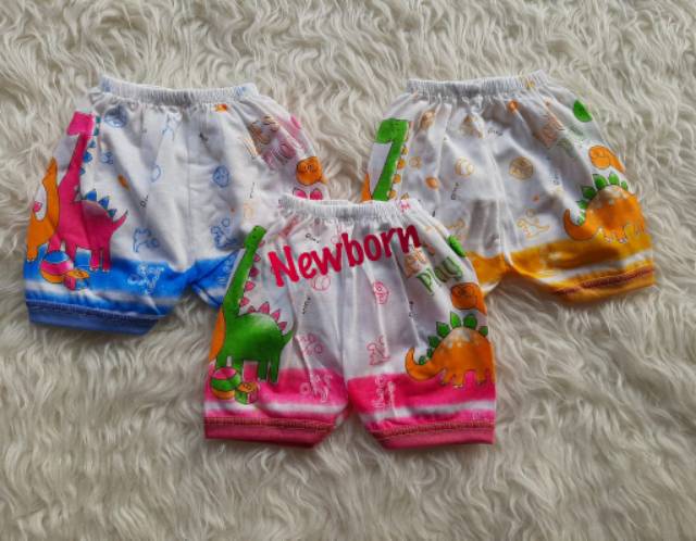 Celana Pendek Bayi 1Lusin