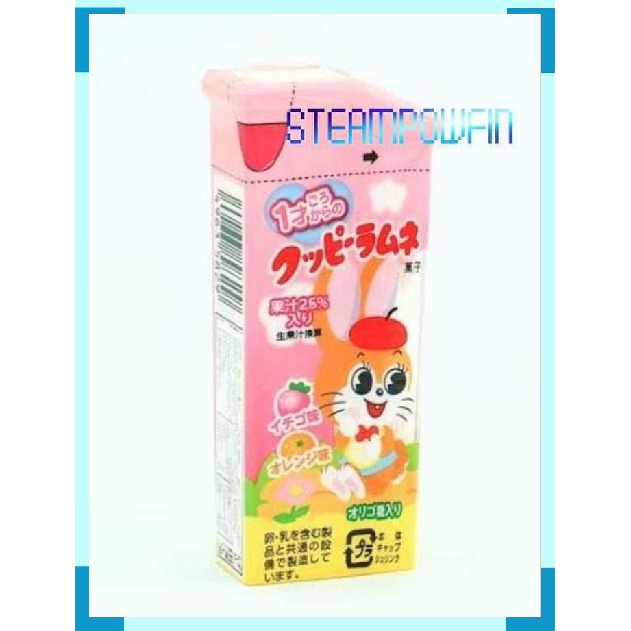 

Kakudai Kupoy Ramune Fruit Candy Pink Strawberry Orange Permen Jepang