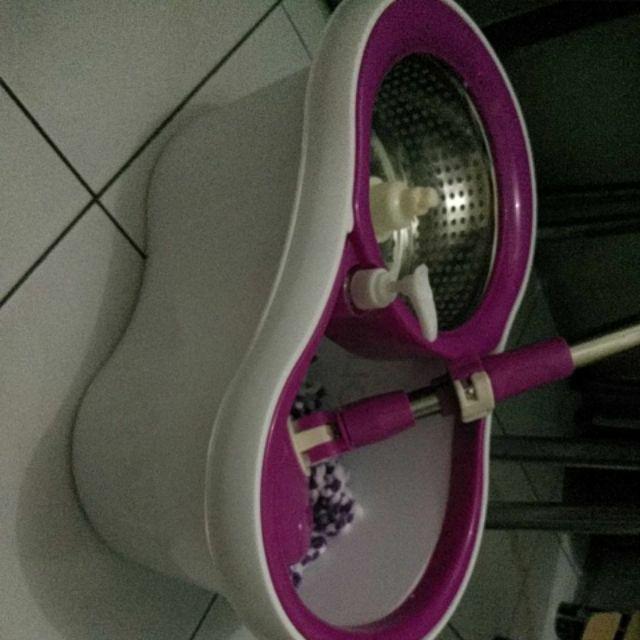 Alat Pel Supermop Bolde 169x+ Stainless - Tmpt Sabun & Lubang Drainase