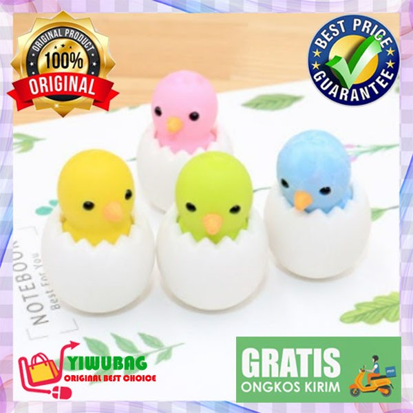 

1 Penghapus Karakter Lucu Ayam Telur Unik dan Imut