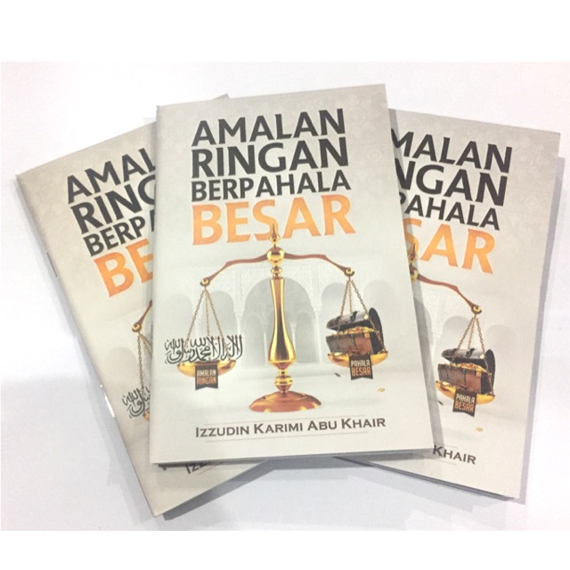 Jual Amalan Ringan Berpahala Besar | Shopee Indonesia