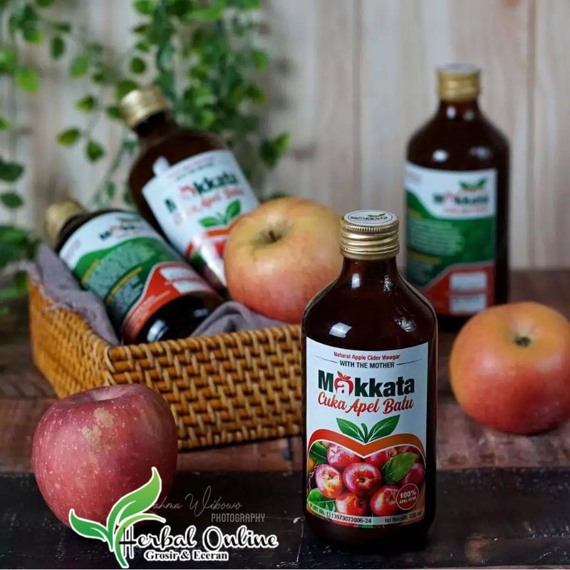 Cuka apel batu makkata / Cuka Apel Tahesta / Cuka apel Nutri Great