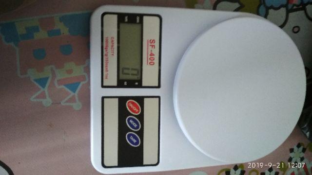 Timbangan Digital Dapur Sf400 Collour 10 Kg 1 Gr Kitchen Scale Tepung Kue Roti Buah Led Backlight